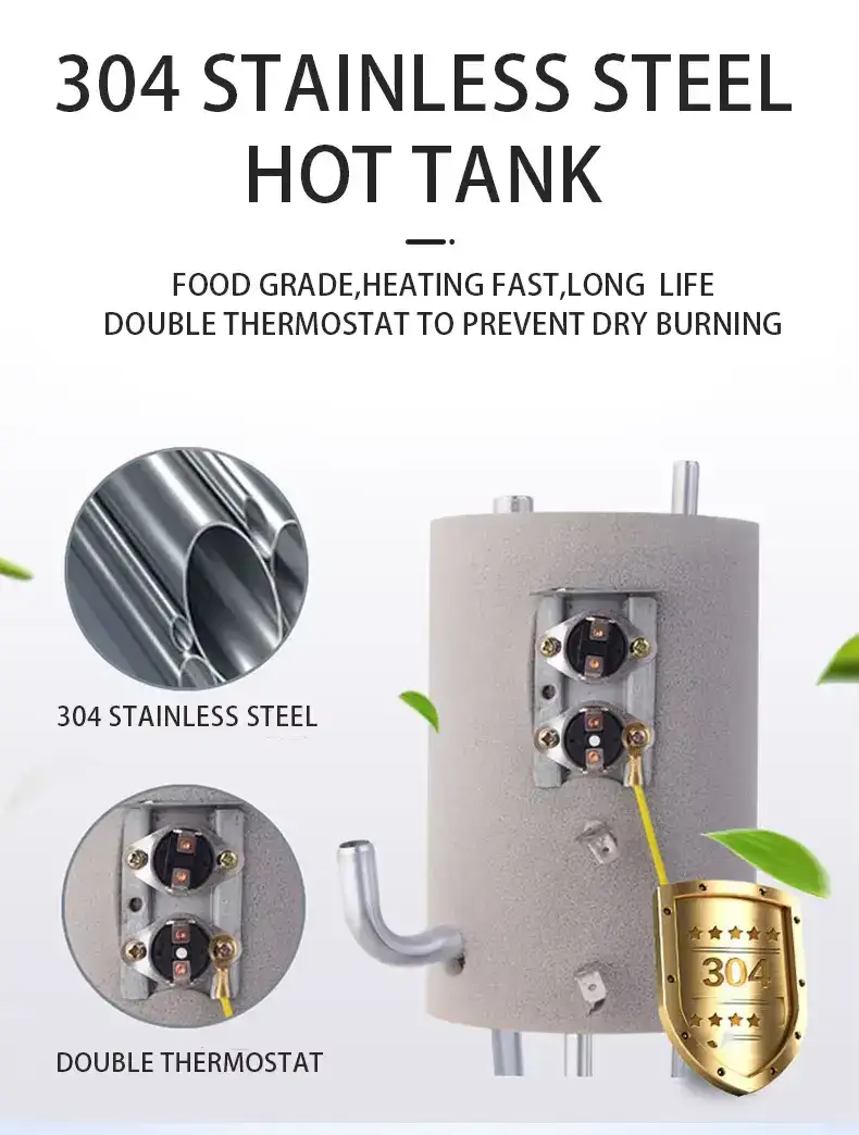 Standing RO Water Dispenser angle view